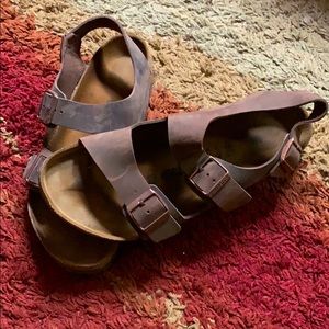 Men’s Birkenstock full heel straps size 45